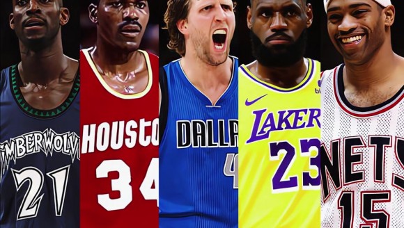 NBA歷史球員無最佳陣容隊友勝場數排名榜單！詹姆斯位居前列