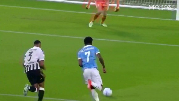 主场完败！尤文0-3落后拉齐奥！巴什鲁一条龙突进抽射破门！